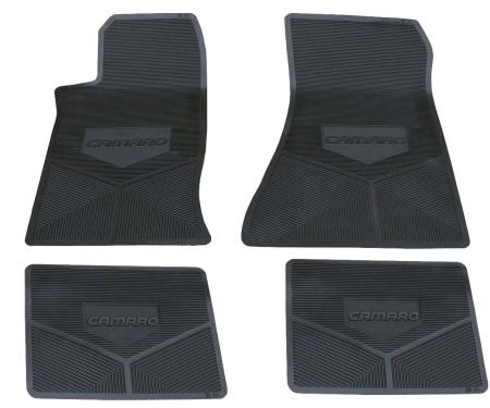 Legendary Auto Interiors 85/92 Camaro Vinyl Floor Mats Black FMCA0005005001