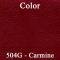Legendary Auto Interiors 1980-1981 Pontiac Firebird Trans Am "Standard" Bucket Seat Upholstery AA80GFS0010