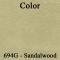 Legendary Auto Interiors 1970-1971 Pontiac Firebird Trans Am "Standard" Door Panels DO70GFS0010