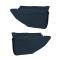 Legendary Auto Interiors 1967-1969 Chevrolet / Pontiac Firebird Hardtop Rear Armrest Panel Covers AW67GCF0048
