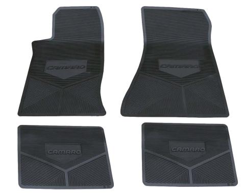 Legendary Auto Interiors 85/92 Camaro Vinyl Floor Mats Black FMCA0005005001