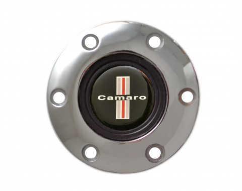 Volante S6 Series Horn Button Kit, Camaro Classic, Chrome