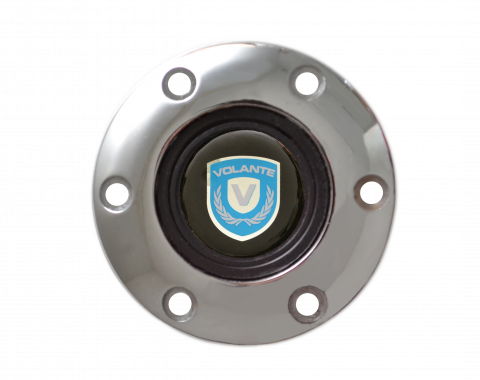 Volante S6 Series Horn Button Kit, Volantestar, Chrome