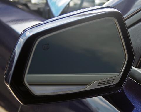 American Car Craft 2010-2013 Chevrolet Camaro Mirror Trim Side View Satin "SS Style" 2pc 102057