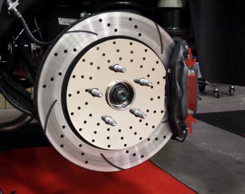 American Car Craft 2010-2013 Chevrolet Camaro Brake Caliper Covers Polished 102035