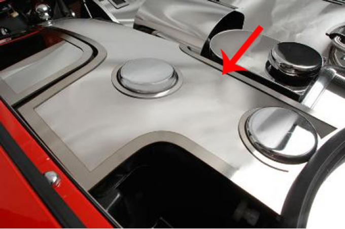 American Car Craft 2016-2020 Chevrolet Camaro Window Washer Fluid Tank Cover Polished w/cap covers for Standard 033018