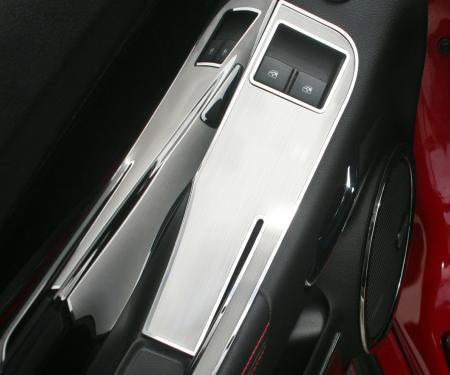 American Car Craft 2010-2011 Chevrolet Camaro Door Handle Pull/Switch Deluxe Trim Plates 2pc 101039
