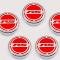 American Car Craft 2010-2022 Camaro RS - Engine Fluid Cap Cover Set RS Series Automatic 5Pc, Choose Inlay Color 103073
