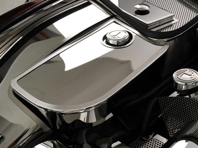 American Car Craft 2016-2020 Chevrolet Camaro Water Tank Cover Polished w/cap covers 033016