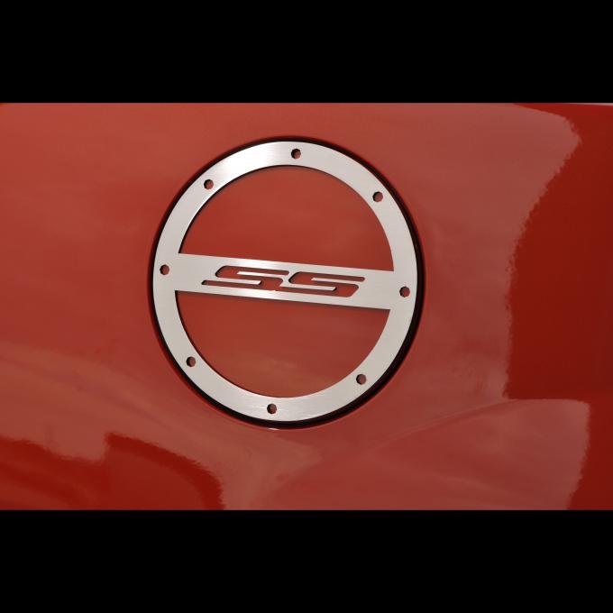 American Car Craft 2010-2017 Chevrolet Camaro Gas Cap Cover Satin "SS" 102009