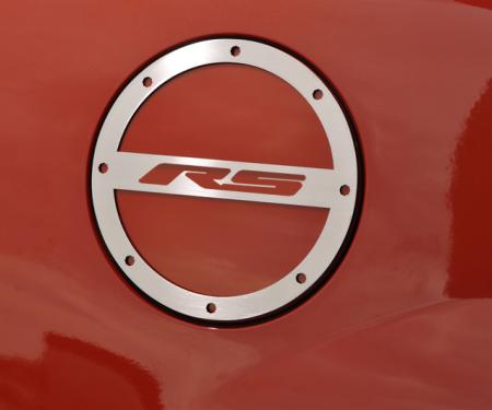 American Car Craft 2010-2017 Chevrolet Camaro Gas Cap Cover Satin "RS" 102008