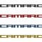 2010-2015 Camaro - Executive Series 'CAMARO' Door Sills - Brushed Stainless, Choose Inlay Color 101033