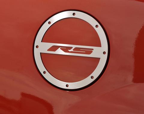 American Car Craft 2010-2017 Chevrolet Camaro Gas Cap Cover Polished "RS" 102012