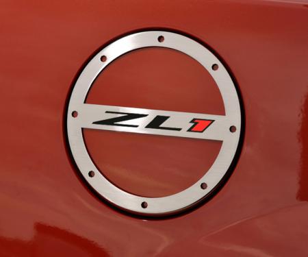 American Car Craft 2012-2013 Chevrolet Camaro Gas Cap Cover Polished "ZL1 Style" 102077