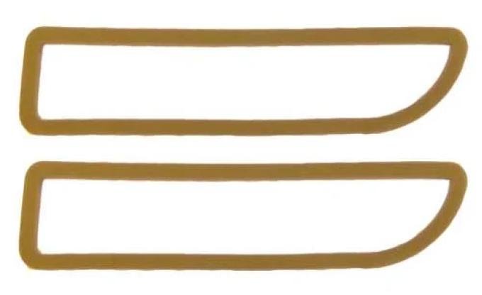 AMD Park Lamp Lens Gaskets, Pair, 70-73 Camaro (Standard) J-3053