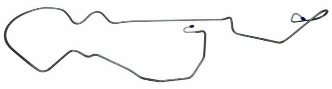 Shafers Classic Reproductions 1969 Chevrolet Camaro Brake Lines (Front To Rear), Stainless Steel LBL228S