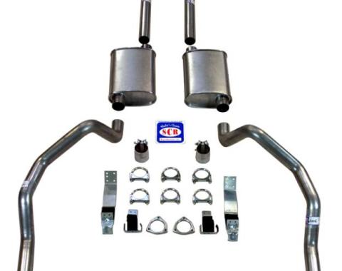 Shafers Classic Reproductions 1967-1969 Camaro 2-1/2" Exhaust System with Small Block with Long Style Headers 23033