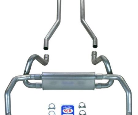 Shafers Classic Reproductions 1967-1969 Camaro 2-1/2" Exhaust System with Small Block Headers, Stainless steel 23010S