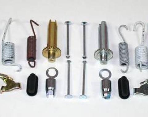 Shafers Classic Reproductions 1967-1969 Chevrolet Camaro Brake Hardware Kit, Front Only BHK200