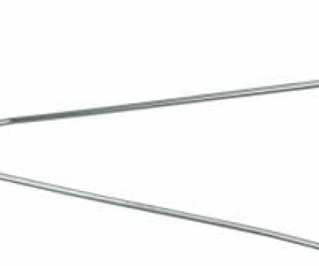 Shafers Classic Reproductions 1967 Chevrolet Camaro Long Gas Lines (Pump To Tank), Stainless Steel GLL234S