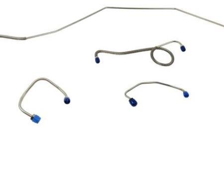 Shafers Classic Reproductions 1969 Chevrolet Camaro Front Brake Line Set, Stainless Steel FBL202S