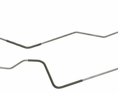 Shafers Classic Reproductions 1967 Chevrolet Camaro Brake Lines (Front To Rear), Stainless Steel LBL221S
