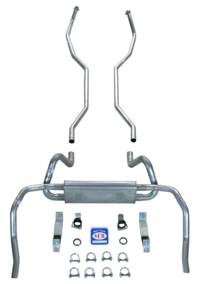 Shafers Classic Reproductions 1969 Camaro 2" Exhaust System, Small block, Stainless steel 23001S