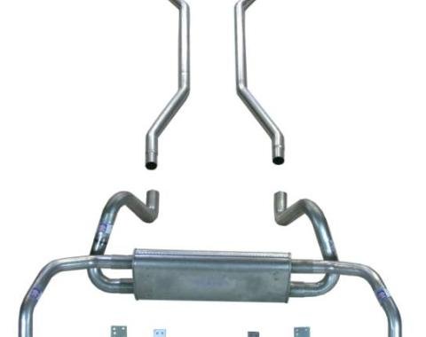 Shafers Classic Reproductions 1969 Camaro Z28 and Super Sport Exhaust System, Stainless steel 23009S