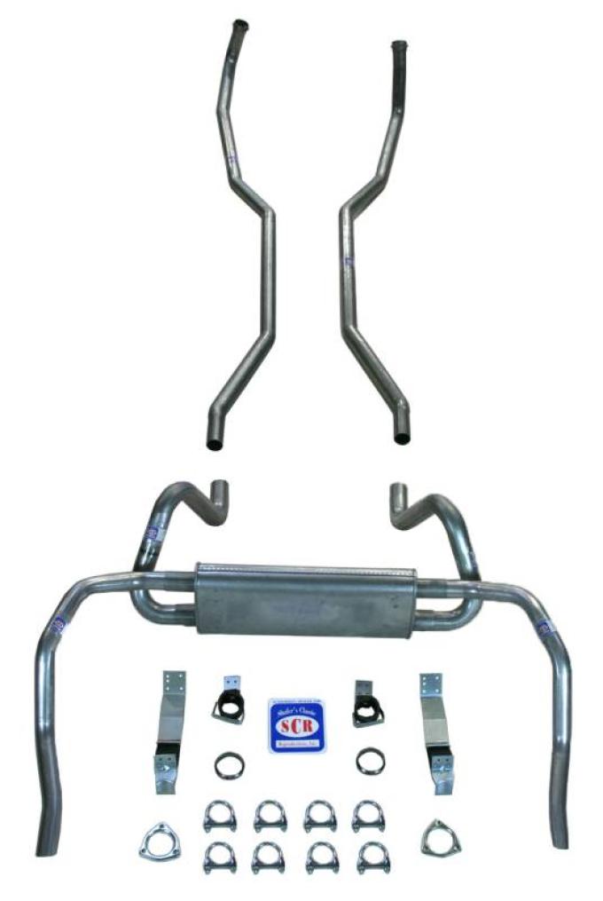 Shafers Classic Reproductions 1970-1974 Camaro Exhaust System Small Block V8 with 2" Manifold 23036