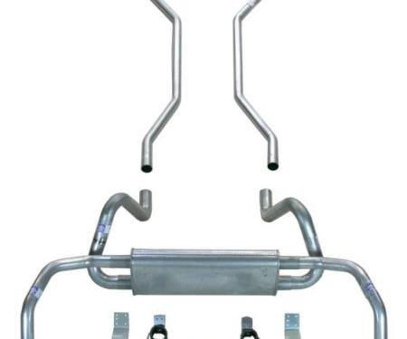 Shafers Classic Reproductions 1969 Camaro 2" Exhaust System, Small block, Stainless steel 23001S