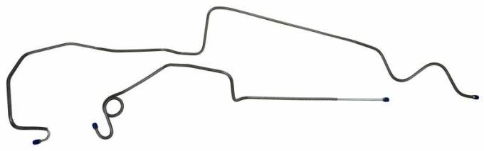 Shafers Classic Reproductions 1969 Chevrolet Camaro Brake Lines (Front To Rear), Stainless Steel LBL227S