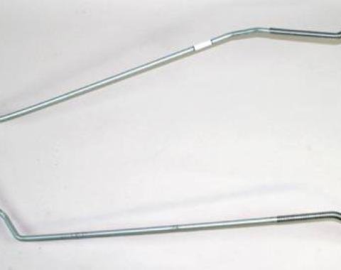 Shafers Classic Reproductions 1967-1968 Chevrolet Camaro Long Gas Lines (Pump To Tank), Stainless Steel GLL204S