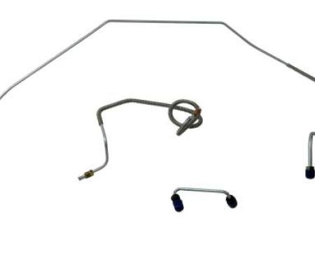 Shafers Classic Reproductions 1969 Chevrolet Camaro Front Brake Line Set, Stainless Steel FBL206S