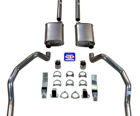 Shafers Classic Reproductions 1967-1969 Camaro 2-1/2" Exhaust System with Small Block with Long Style Headers 23017