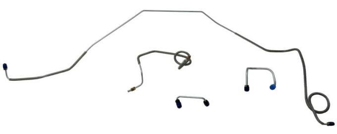 Shafers Classic Reproductions 1969 Chevrolet Camaro Front Brake Line Set, Stainless Steel FBL206S