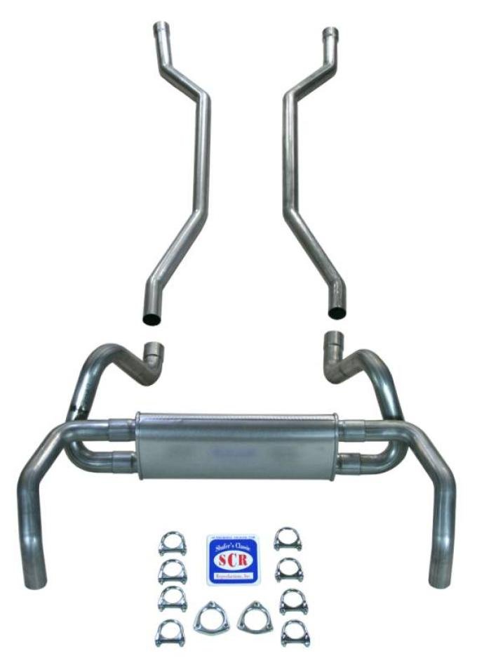 Shafers Classic Reproductions 1967-1969 Camaro 2-1/2" Exhaust System with Small Block Headers 23011