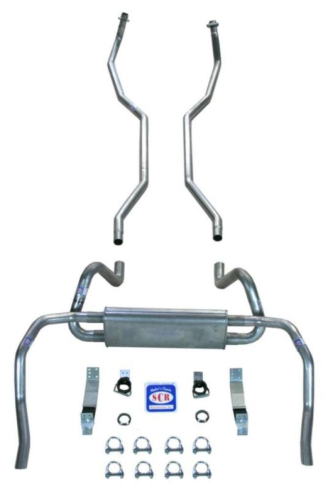 Shafers Classic Reproductions 1969 Camaro Z28 and Super Sport Exhaust System, Stainless steel 23009S