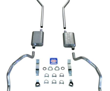 Shafers Classic Reproductions 1970-1974 Camaro Exhaust System 2" Small Block, Stainless steel 23038S