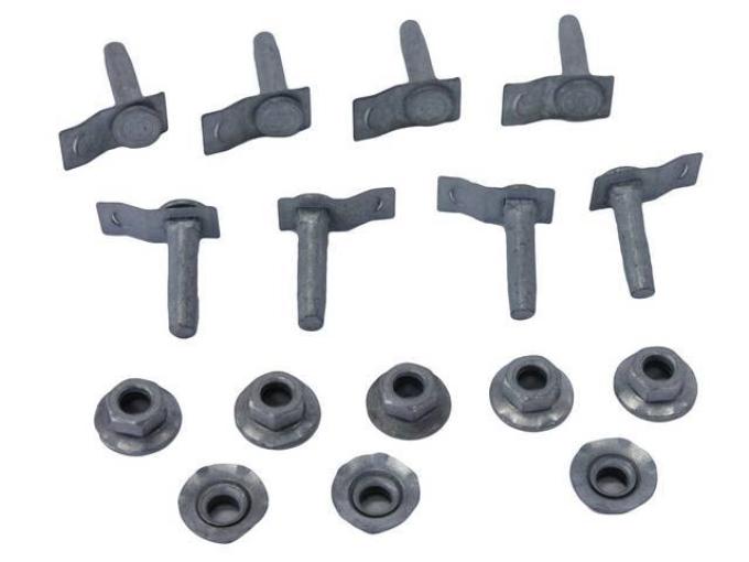Redline Restomotive® 1967-1969 Camaro / Firebird Tail Light / Lamp Housing Mounting Stud & Nut Set