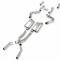 Hooker BlackHeart Crossmember Back Exhaust System BH23108