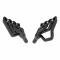 Hooker Blackheart Gen III Hemi Swap Mid-Length Headers, Black Painted BH2583