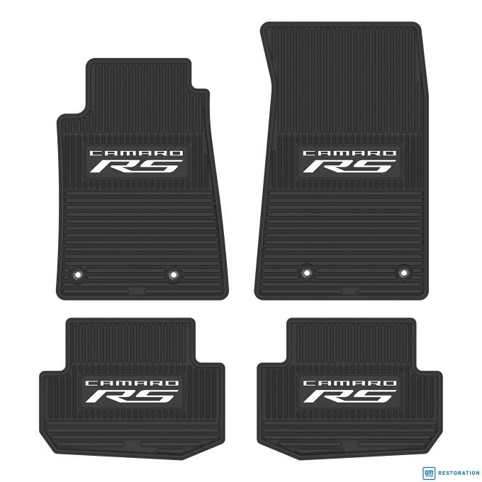 FlexTread 10-15 Chevrolet Camaro RWD Floor Mats (4pc) w/ Camaro RS Logo NGCV60070