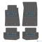FlexTread 10-15 Chevrolet Camaro RWD Floor Mats (4pc) w/ ZL1 Camaro Logo NGCV60069