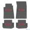 FlexTread 10-15 Chevrolet Camaro RWD Floor Mats (4pc) w/ ZL1 Camaro Logo NGCV60069
