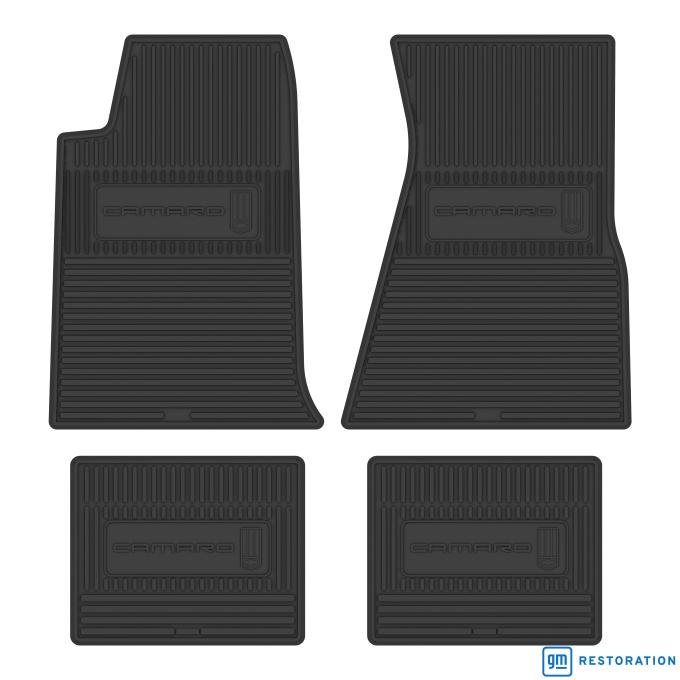 FlexTread 1993-2002 CHEVROLET CAMARO FLOOR MATS - BLACK FMCA0006001001