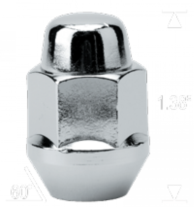 Camaro Wheel Lug Nut, Steel, 19701981 Camaro Depot