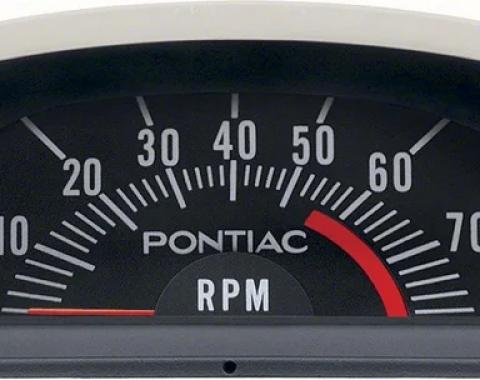 AMD Hood Tachometer, 5500 Redline (V8 Point Ignition), 69 Firebird K-6468975