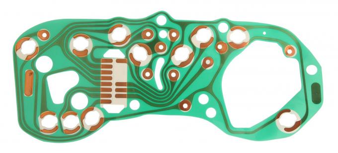 Firebird Instrument Cluster Circuit Board, For Cars With Factory Gauges, 1974-1979