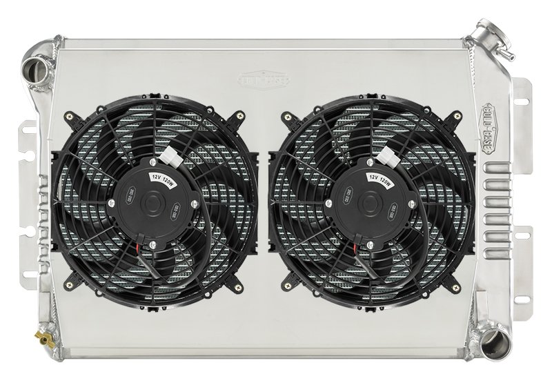 Cold Case Radiators 67-69 Camaro BB / Firebird AT Radiator and 16in Fan
