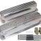 CFR Performance Aluminum Valve Covers with Bolt Kit Fits 1987-1997 Small Block Chevy SBC 5.0L/5.7L - Tall - Finned - Polished - No Holes HZ-8033-3-H-POL